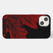 Leuke Canada iPhone Hoezen Canada Maple Leaf Hoeze Hoesje (Achterkant horizontaal)