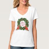 Leuke Canadese kerst Eh T-shirt (Voorkant)