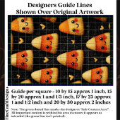 Leuke Candy Corn Herhalingsontwerp DW1 Decoupage Tissuepapier