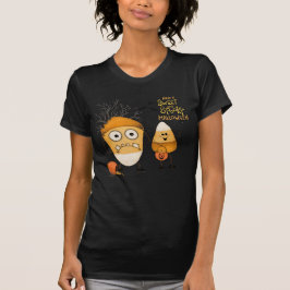 Leuke Candy Corn Sweet Spooky Halloween T-shirt