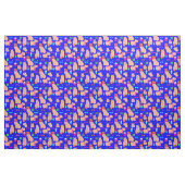 Leuke Capybara Grappig Dierenblauw Stof (Fat Quarter)