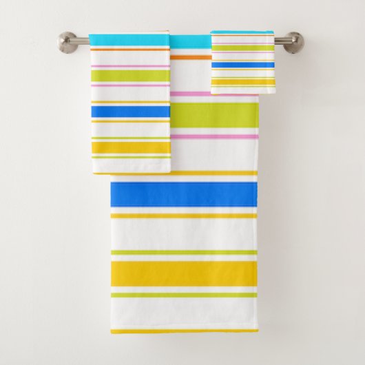 Leuke Caribische Kleuren Badkamer Handdoek Sets (Insitu)