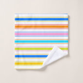 Leuke Caribische Kleuren Badkamer Handdoek Sets (Wasdoekje)
