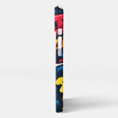 Leuke cartoon-beeldontwerp op iPhone hoesje (Linkerkant)