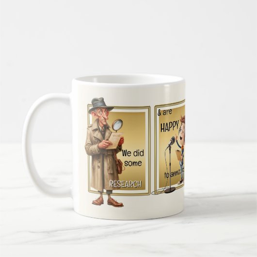 Leuke Cartoon beste baas ooit Koffiemok (Links)