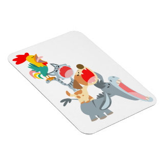 Leuke Cartoon Bremen Stadsmuzikanten Flexible Magn Magneet