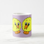 Leuke Cartoon Chicks met Naam Koffiemok (Center)