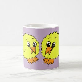 Leuke Cartoon Chicks met Naam Koffiemok