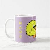 Leuke Cartoon Chicks met Naam Koffiemok (Links)
