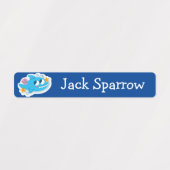 Leuke Cartoon Dier Jongen & Meisje Kinder Label St (Design 1)