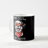 Leuke Cartoon Dog Design Koffiemok (Voorkant links)