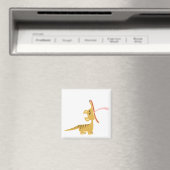 Leuke Cartoon Gapen Thylacine Magnet (Insitu (Vaatwasser))