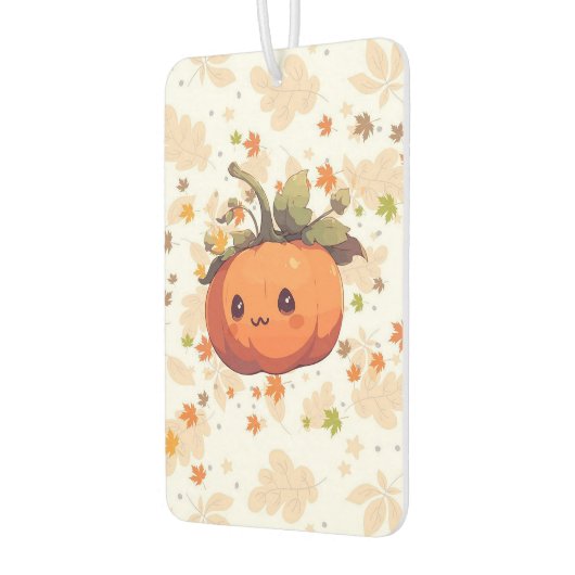 Leuke cartoon herfst pompoen luchtverfrisser (Links)