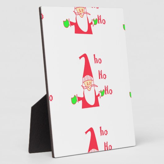 Leuke Cartoon Mouse Santa Collectie Fotoplaat (Zijkant)