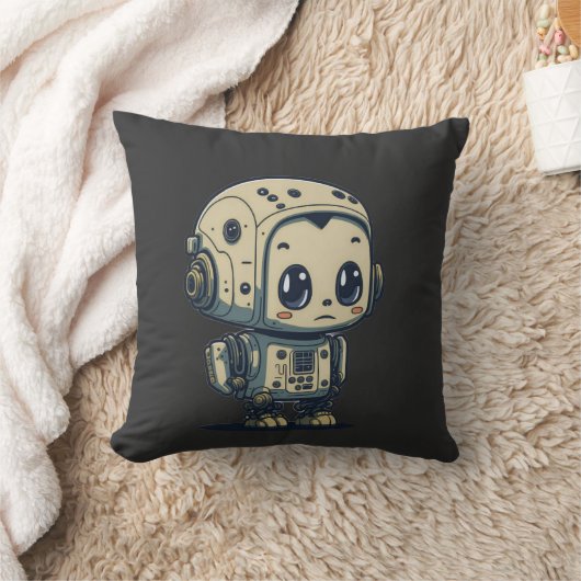 Leuke cartoon robot kussen (Deken)