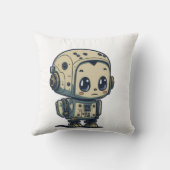 Leuke cartoon robot kussen (Achterkant)
