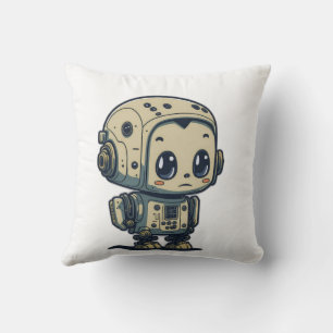 Leuke cartoon robot kussen