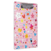 leuke cartoon roze klembord (Rechts)