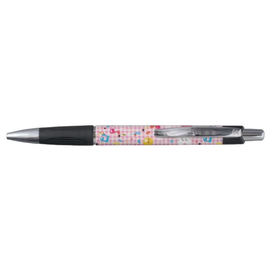 leuke cartoon roze pen (Achterkant)