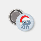 Leuke Cartoon Santa Jellyfish Magneet (Voorkant / Achterkant)