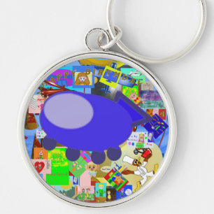 Leuke Cartoon Sleutelhanger