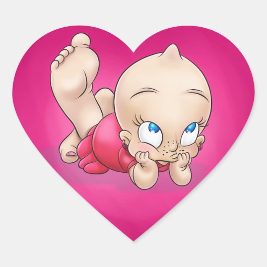 Leuke cartoon sticker (Voorkant)