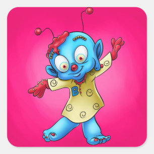 Leuke cartoon stickers