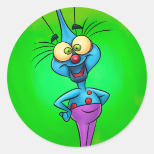 Leuke cartoon stickers