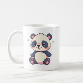 Leuke cartoon stijl Kawaii Panda Design mok