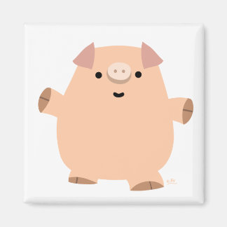 Leuke Cartoon Varkensmagneet Magneet