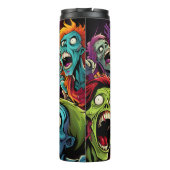 Leuke Cartoon Zombies Thermosbeker (Achterkant)