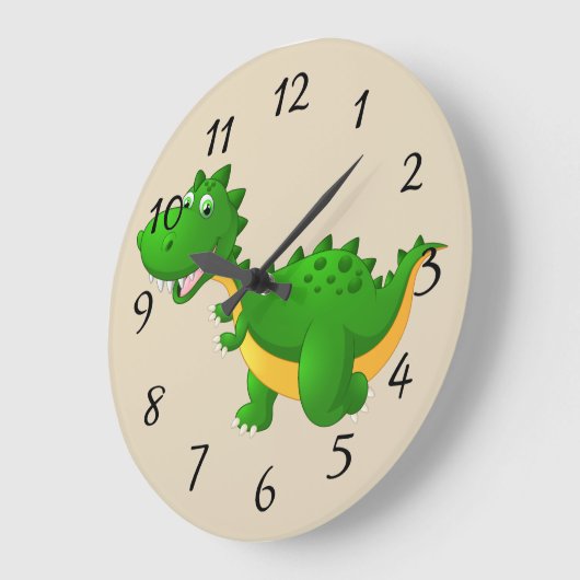 Leuke cartoonDraak Grote Klok (Hoek)