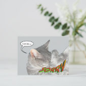 Leuke Cat Appology Briefkaart (Staand voorkant)