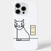 Leuke Cat iPhone / iPad hoesje (Achterkant)
