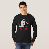Leuke Cat Kit Thee Grappige Kat Pun Liefhebbers Th T-shirt (Voorkant volledig)