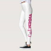 leuke CAT MOMMA-typografie | Leggings (Links)