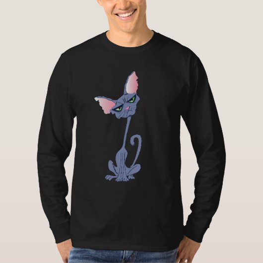 Leuke Cat Pocket Cat T-shirt (Voorkant)