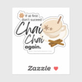 Leuke Chai Puns en Quote Sticker (Vel)