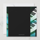 Leuke champagne dans nieuwjaarsavond uitnodiging (Achterkant)