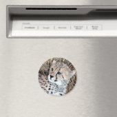 Leuke Cheetah Cub Foto Magneet (Insitu (Vaatwasser))