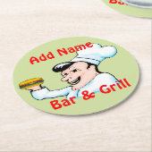 Leuke Chef Onderzetters () (Gebogen)