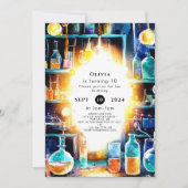 Leuke chemie wetenschapper verjaardag kaart (Voorkant)