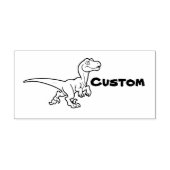 Leuke chibi raptor 082018 rubberstempel (Afrduk)