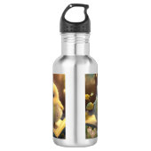 Leuke Chick Boek Lover Kinder Gepersonaliseerde Na Waterfles (Voorkant)