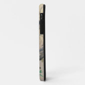 Leuke Chinese schattige zoete pluizige pandabeer b Case-Mate iPhone Case (Achterkant/links)