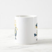 Leuke Chinese Zodiac Dragon "Fortune" Wit Koffiemok (Center)