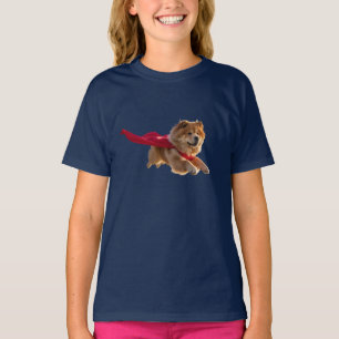 Leuke Chow Chow Superheld Kinder T-Shirt