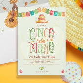Leuke Cinco de Mayo Fiesta Feestje Kaart