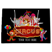 leuke circusliefhebbers voegen tekst toe groot cadeauzakje (Voorkant)