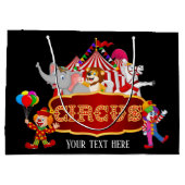 leuke circusliefhebbers voegen tekst toe groot cadeauzakje (Achterkant)